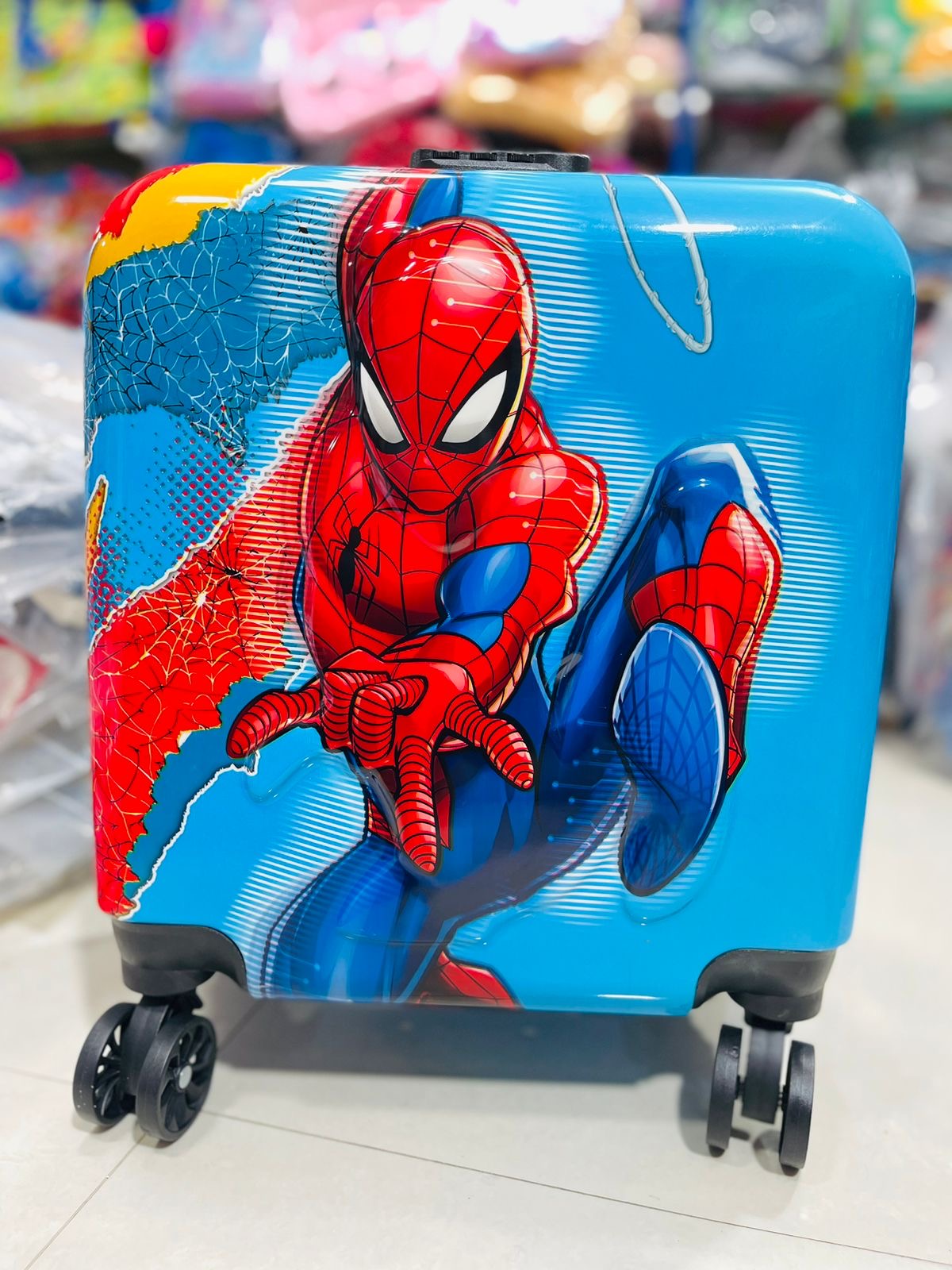 Kids 3D Trolley Bags : Big Size with Security Locks