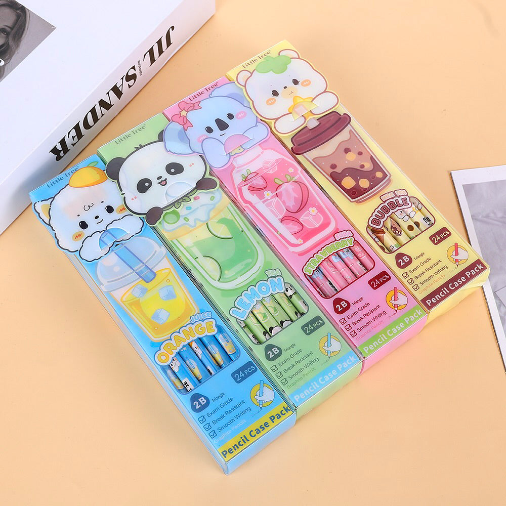 Animal HB Pencil - 24pcs