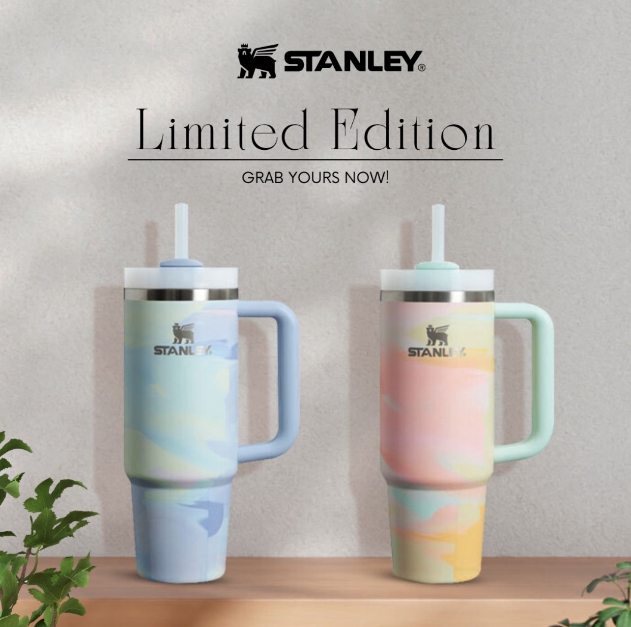 Limited Edition Serene - Stanley Quencher H2.0 | 1.18L