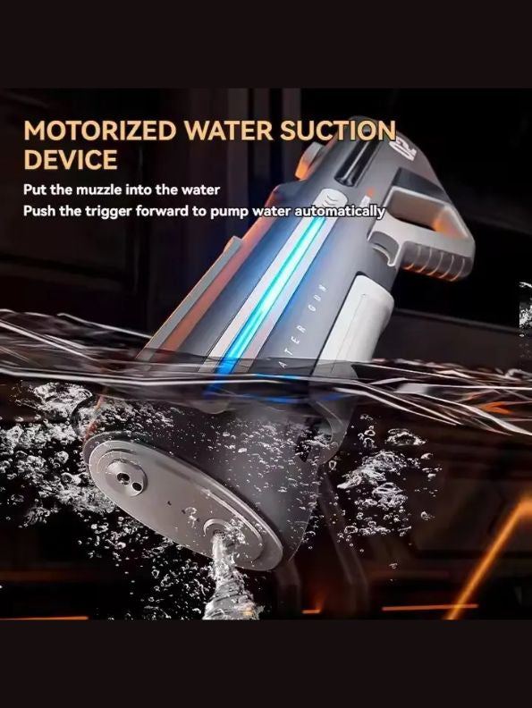 HydroBlaze X1000 - High-Pressure Electric Water Gun | LED Lights