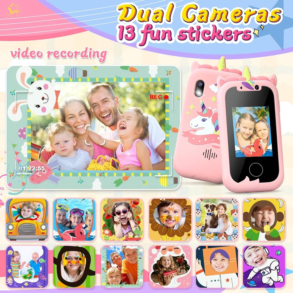 Unicorn Touch Smartphone | 512MB | Camera, Games, Pedometer