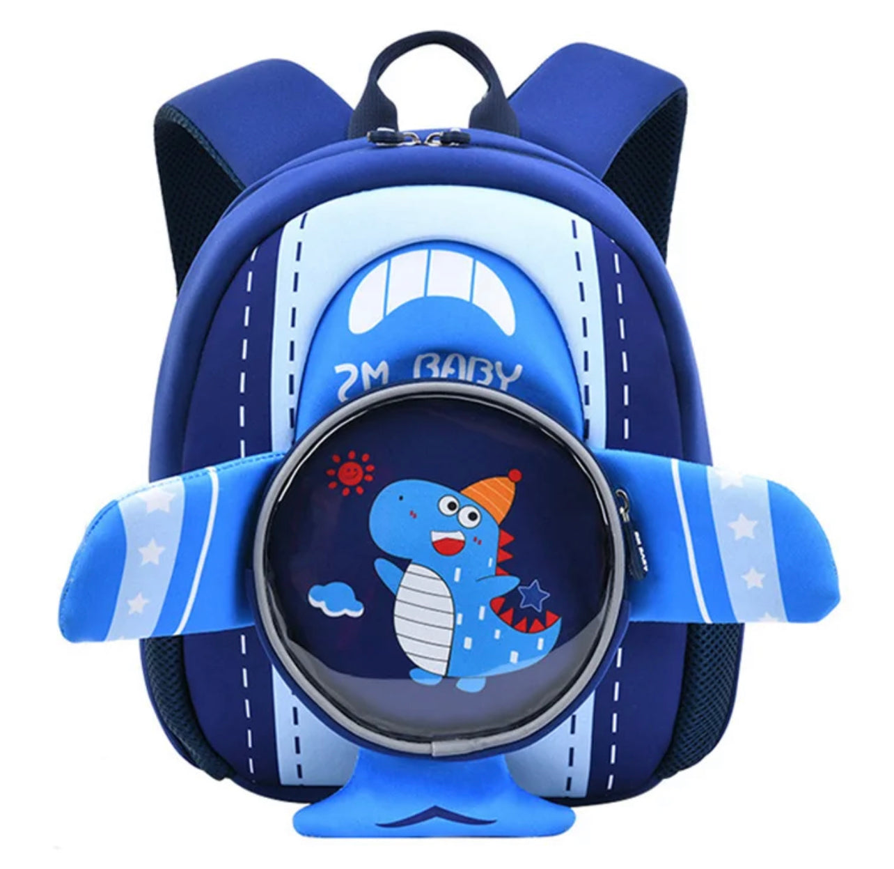 3D Plane Shape Backpack for Kindergarten Preschool Kids