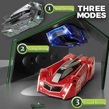 Wall Climbing Laser RC Car