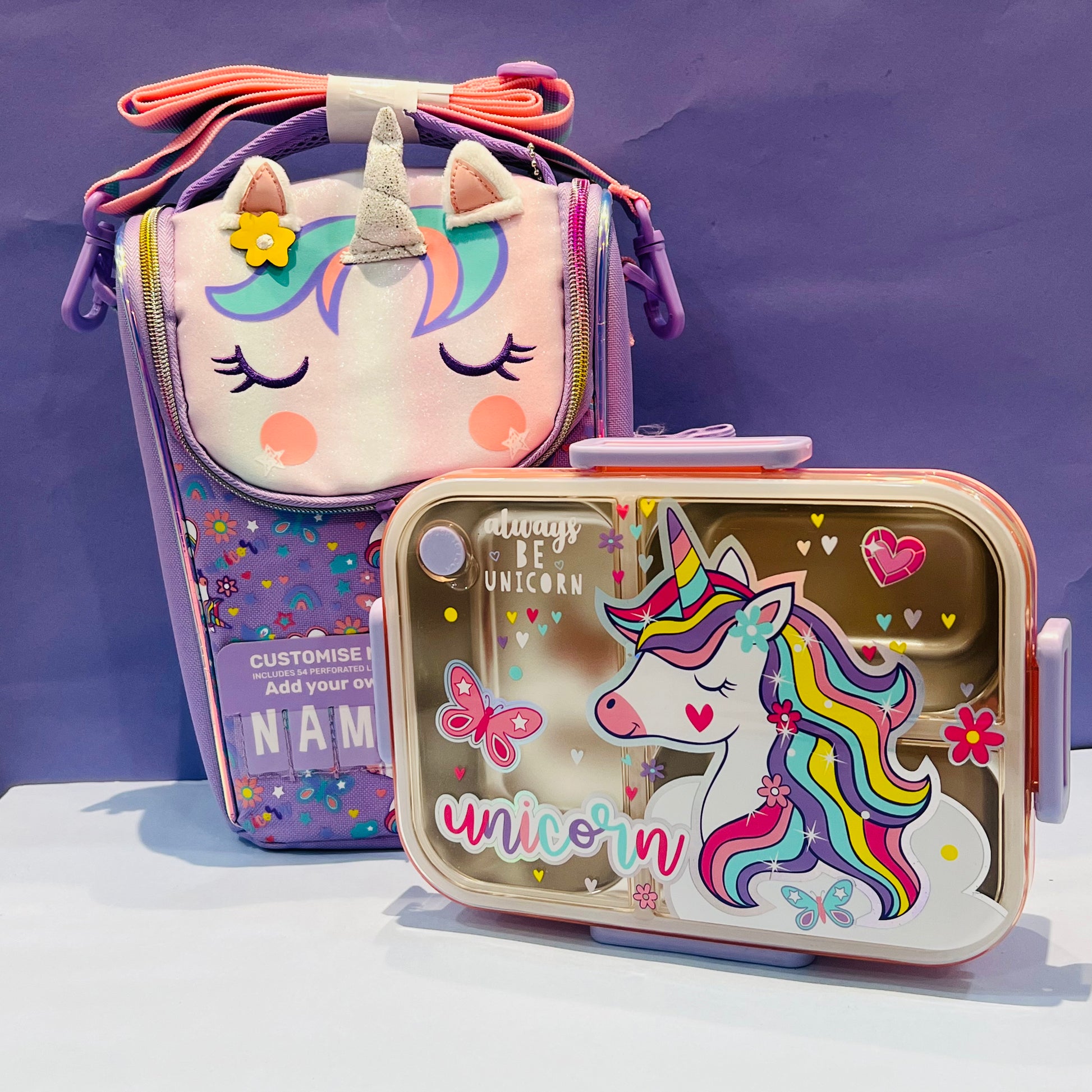 Unicorn backpack online matalan