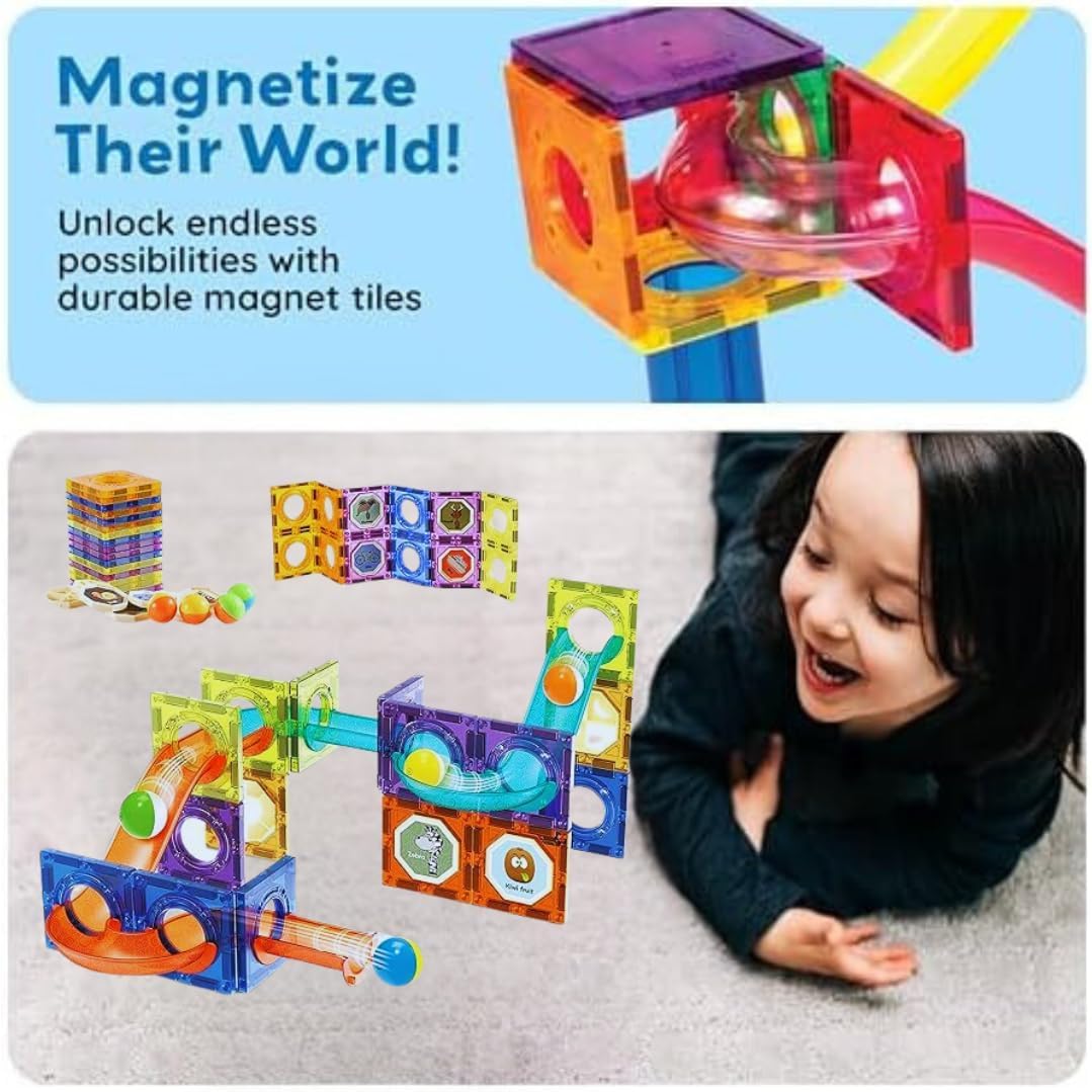 75pcs Magnetic Tiles - Learn n Play