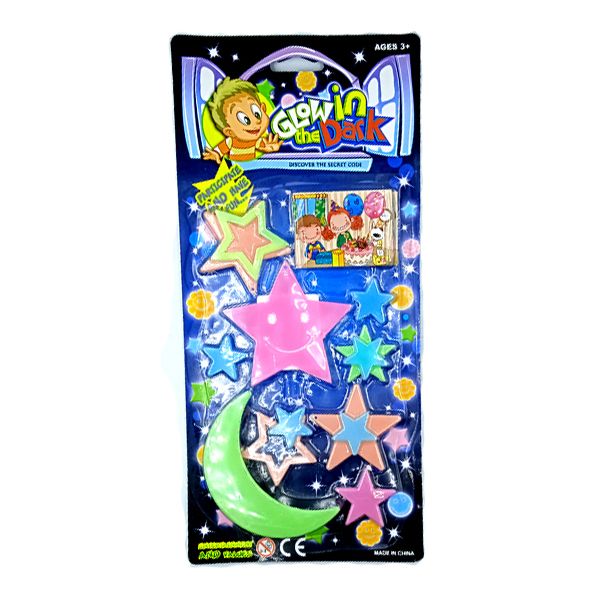 Glow in the Dark Stars & Moon Sticker