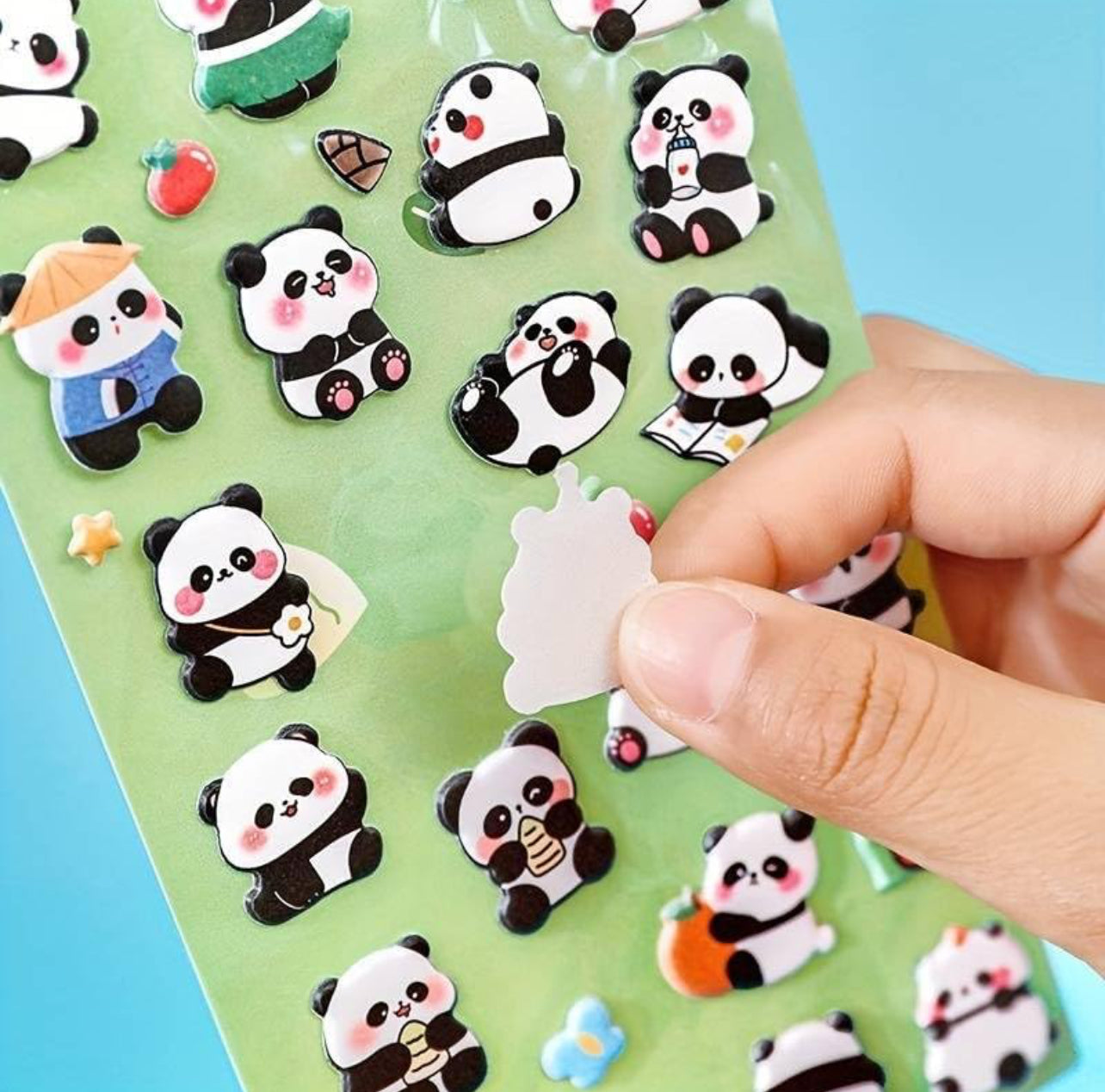 Panda - 3D Decorative Stickers