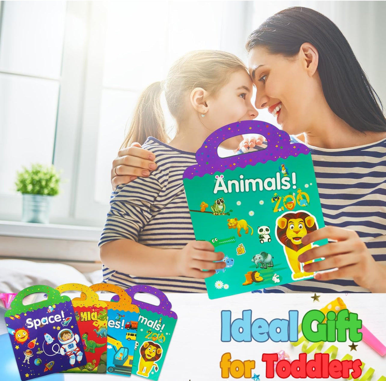 Reusable Sticker Books - DIY | Educational | Fun Learn