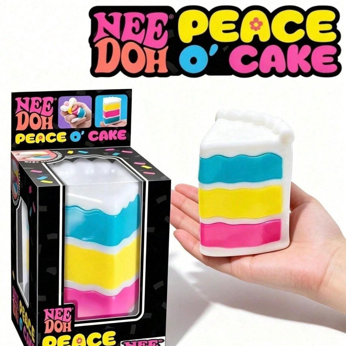 Nee Doh - Peace O Cake | 1pcs
