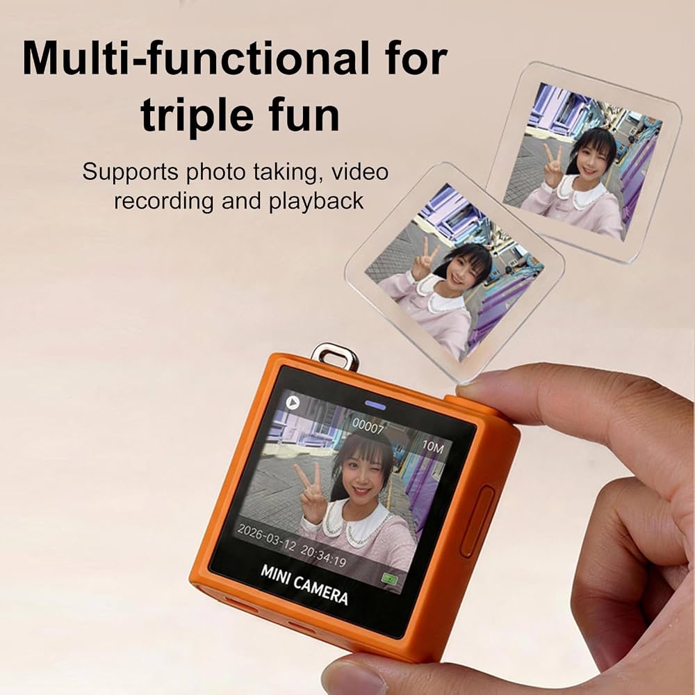 S5 - Mini Keychain Camera | 64MP