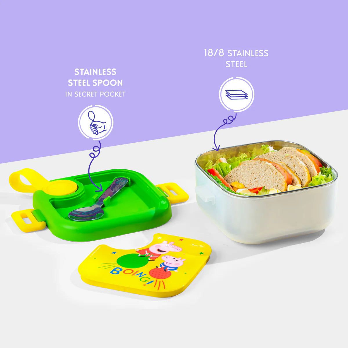 Rabitat - Lunchmate Mini - Peppa Pig Edition