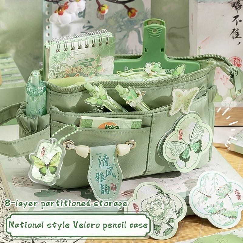 8 Layered Partitioned Storage Pouch