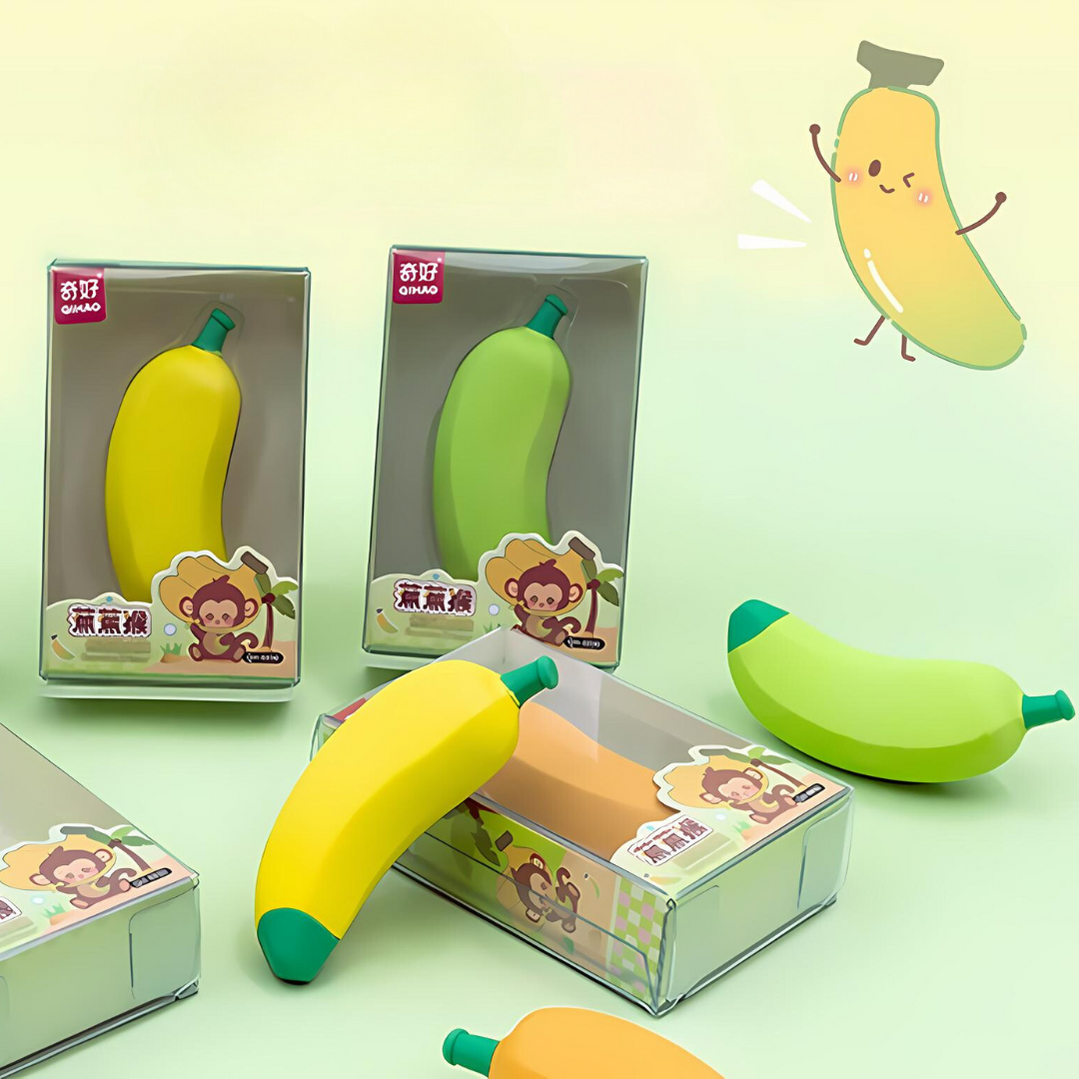 Fresh Banana Erasers