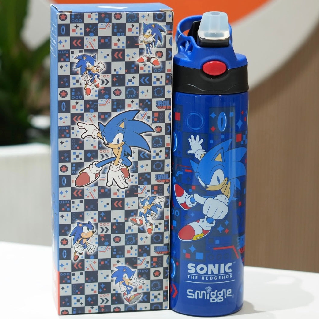 Smiggle -  Insulated Stainless Steel Drink Bottle With Flip Spout 520Ml