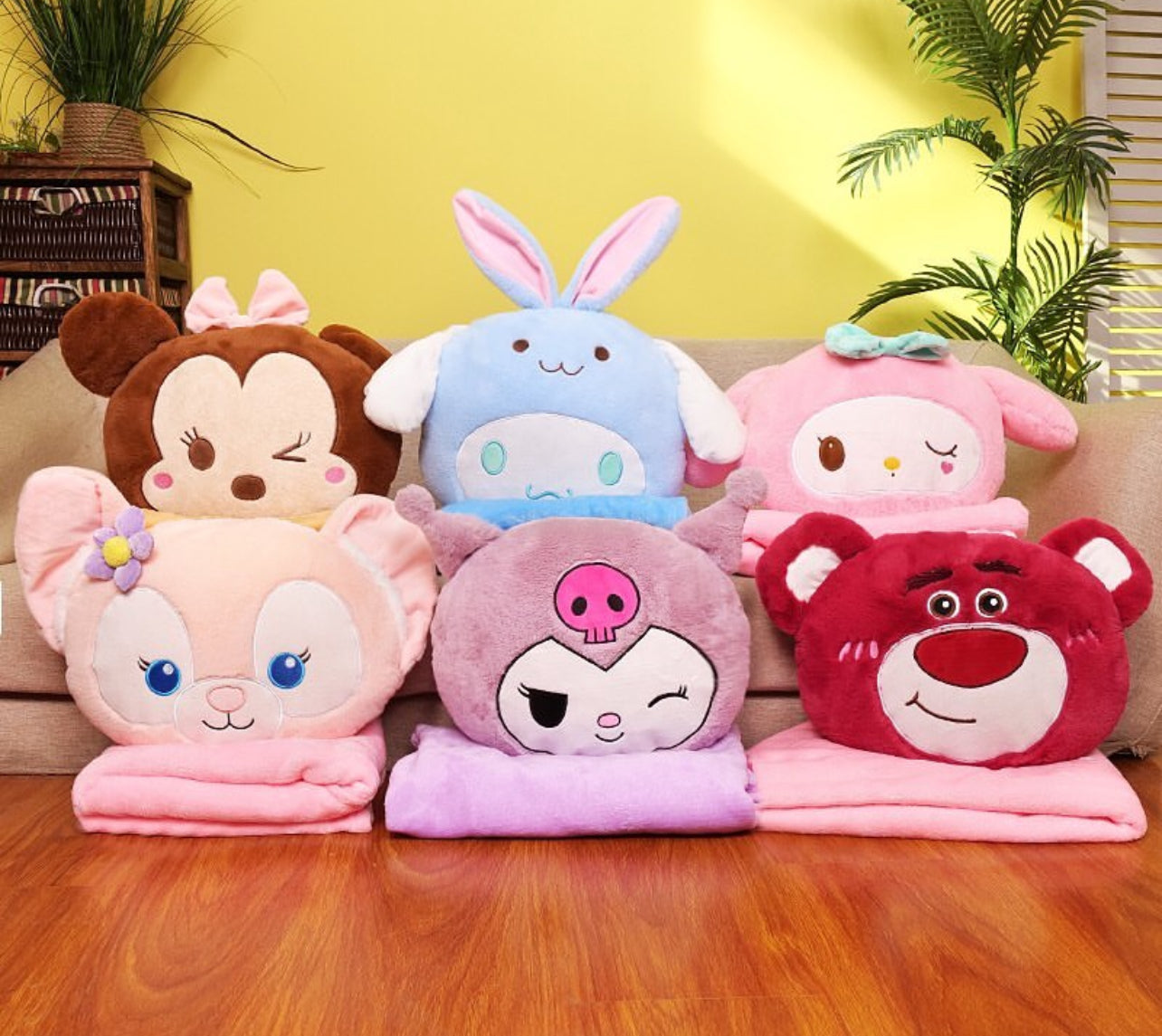 Big Plushy Pillow Blankets - Soft & Furry