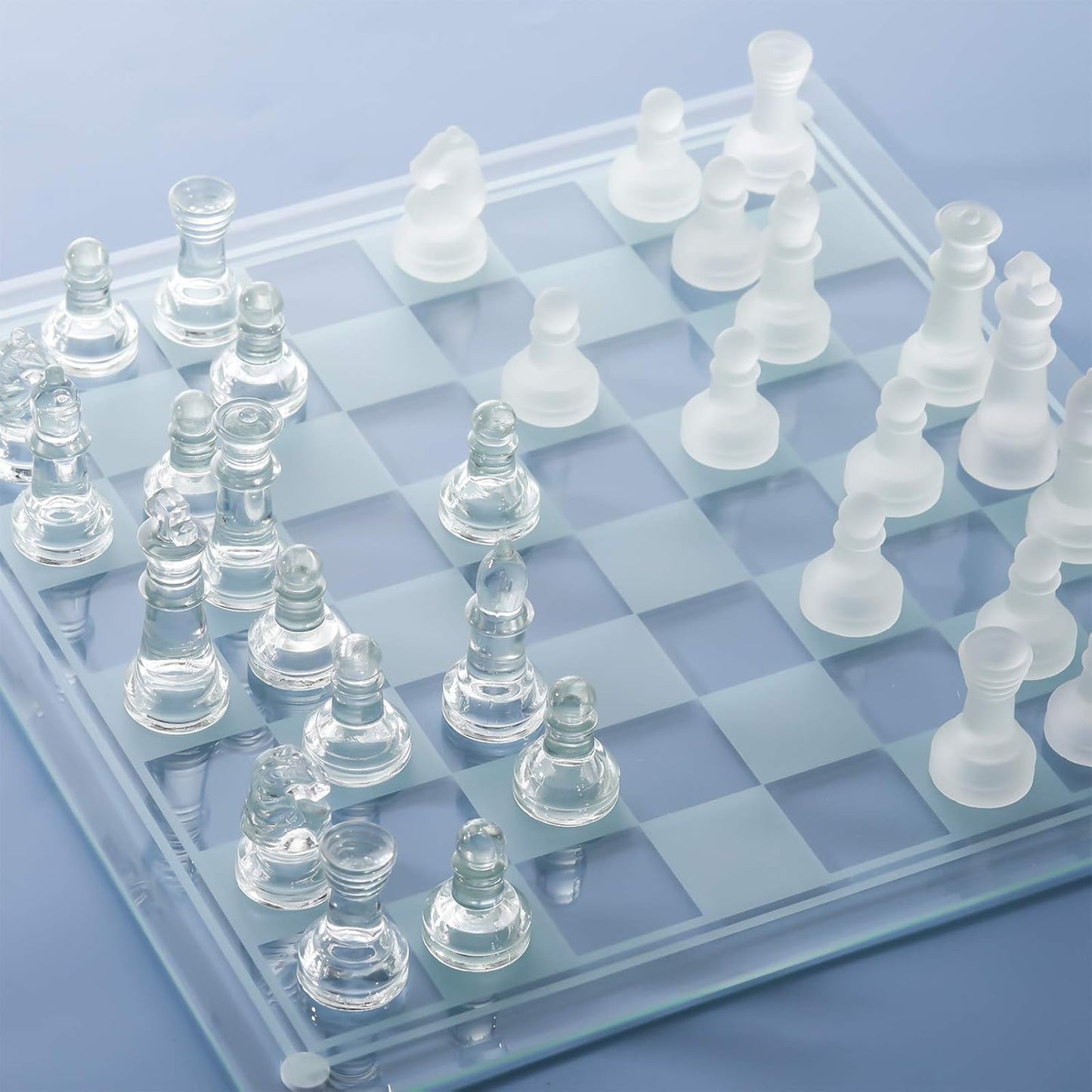 Crystal Chess Set - Big 14” | Premium Edition
