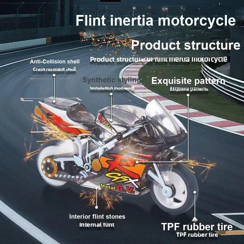 Sparkling Stunt Bike