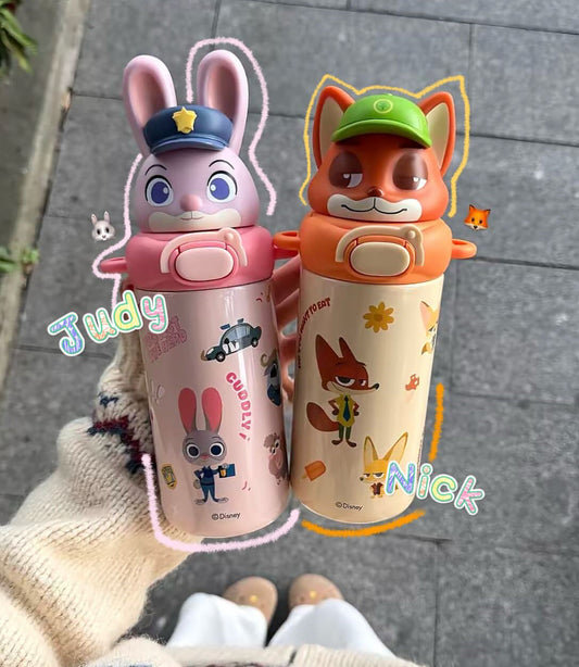 Zootopia - 3D Face Premium Sipper |480ml