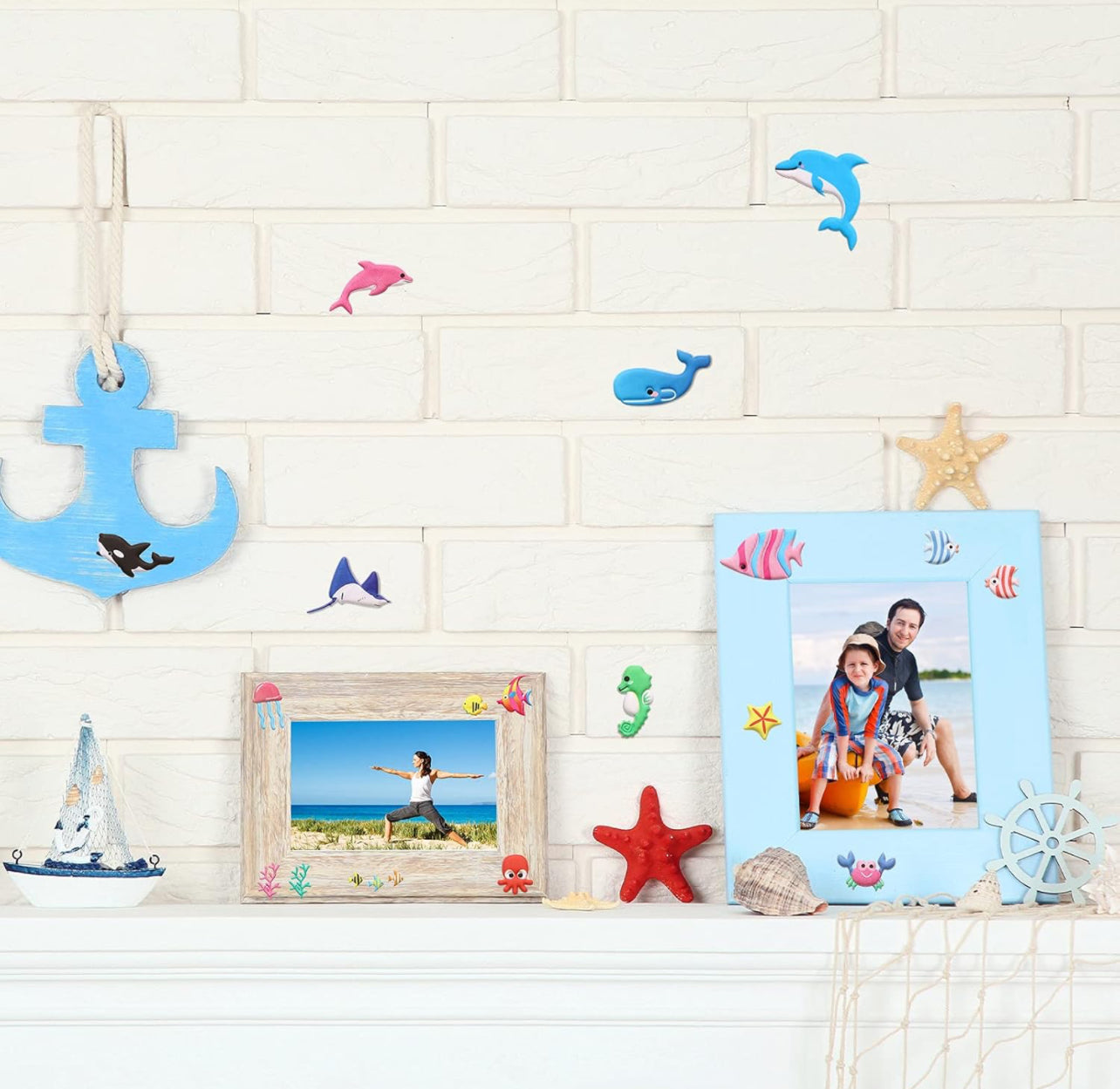 Sea World - 3D Decorative Stickers