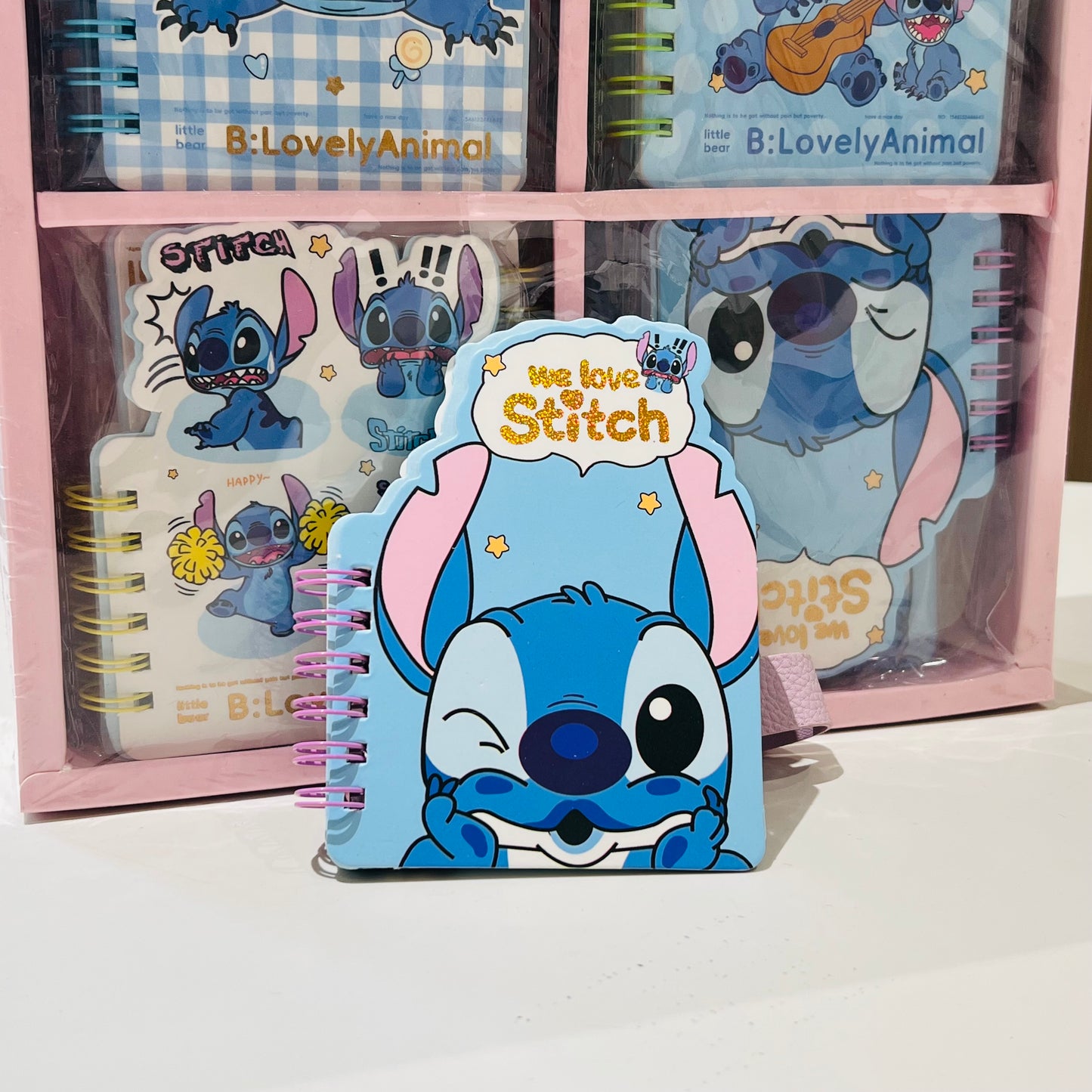 Stitch - Mini Spiral Diary