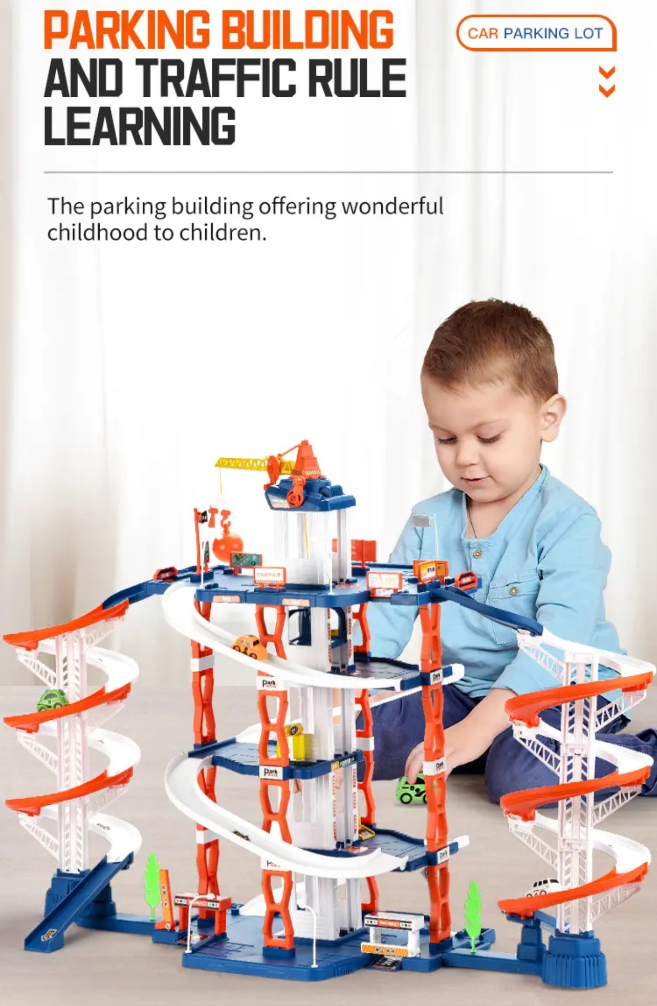 City Parking Building - Big | Learning | Busy Play