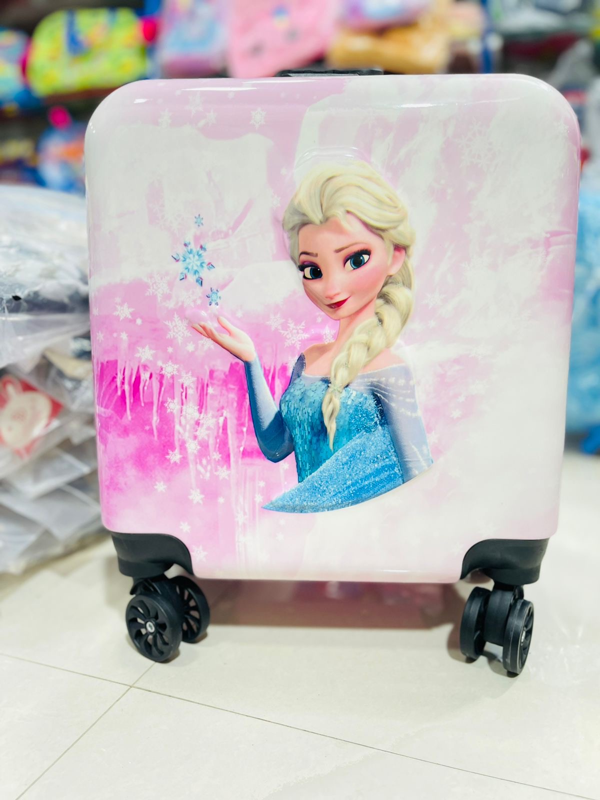 Kids 3D Trolley Bags : Big Size with Security Locks