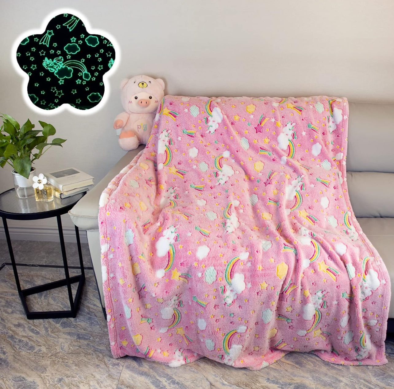 Dreamy Glowing Blankets - Soft, Warm, Cozy and Furry