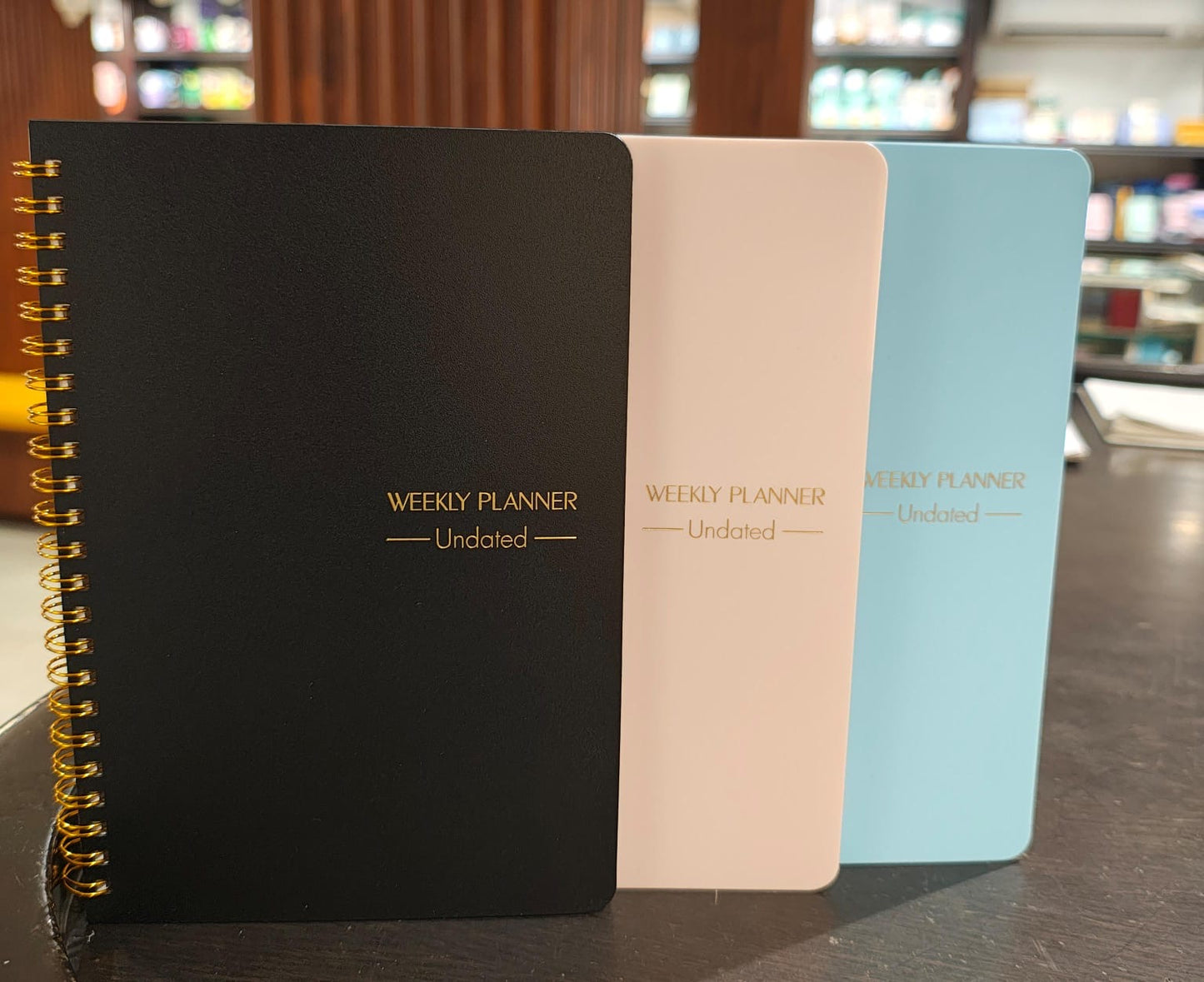 Weekly Planner - Undated Yearly Planning Book