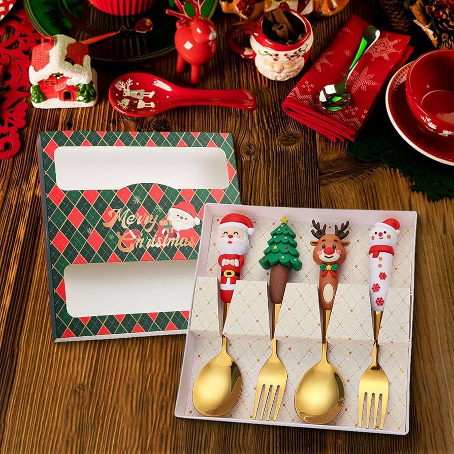 Christmas - Big Spoon Set | Stainless Steel