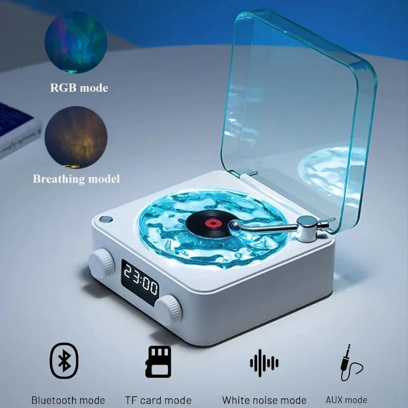 The Waves - Vinyl Player Bluetooth Speaker