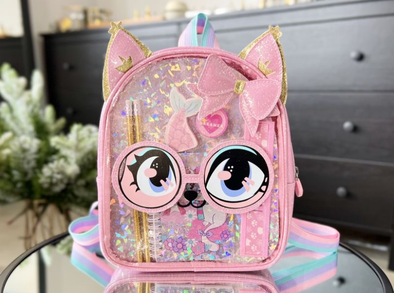 Vest Holographic Backpack for Toddlers Free Cute Gifts