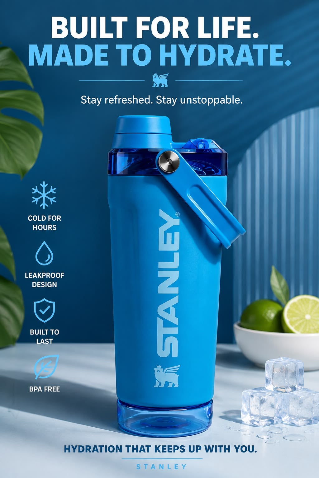 Stanley - The Vitalize™ Shaker Bottle | 20oz