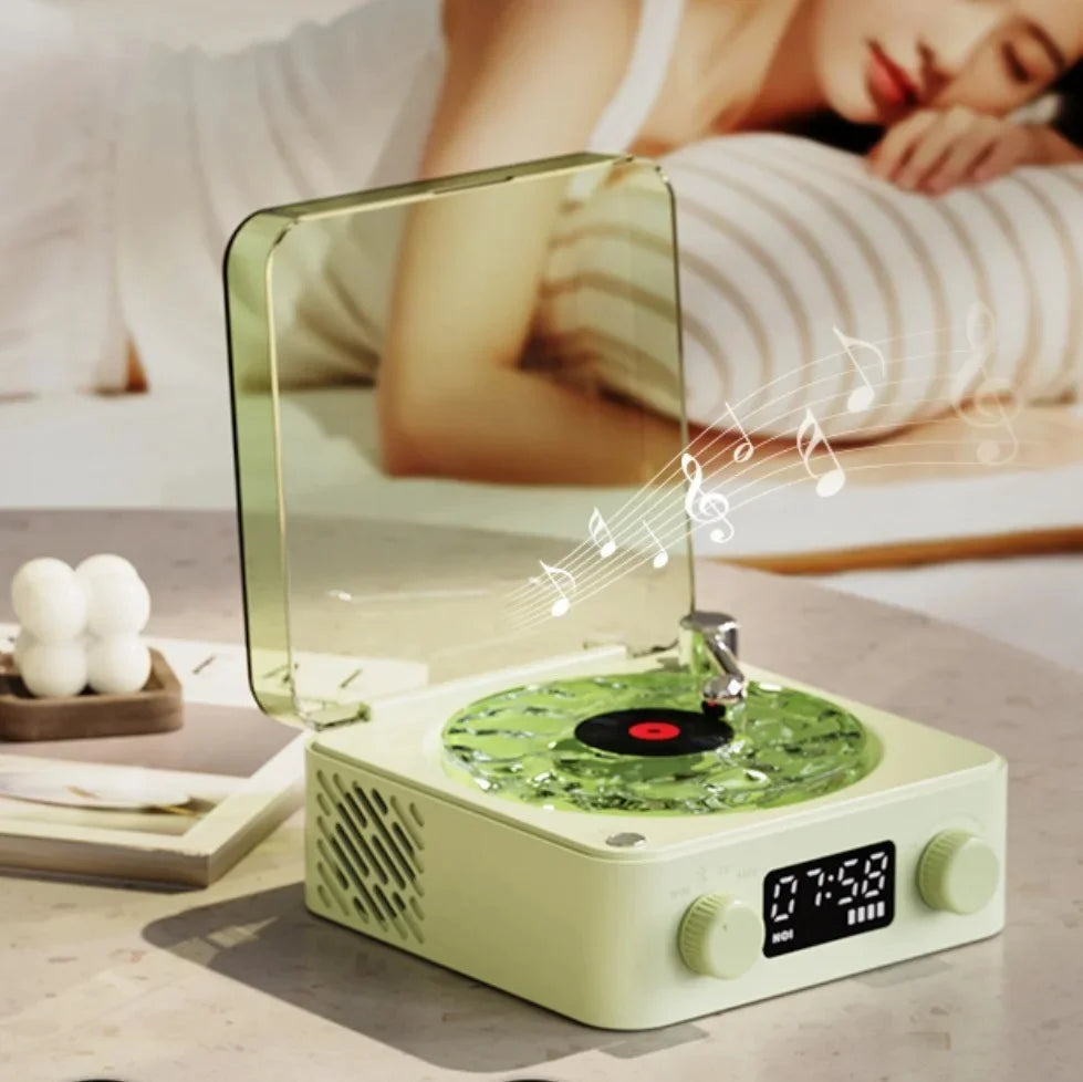 The Waves - Vinyl Player Bluetooth Speaker