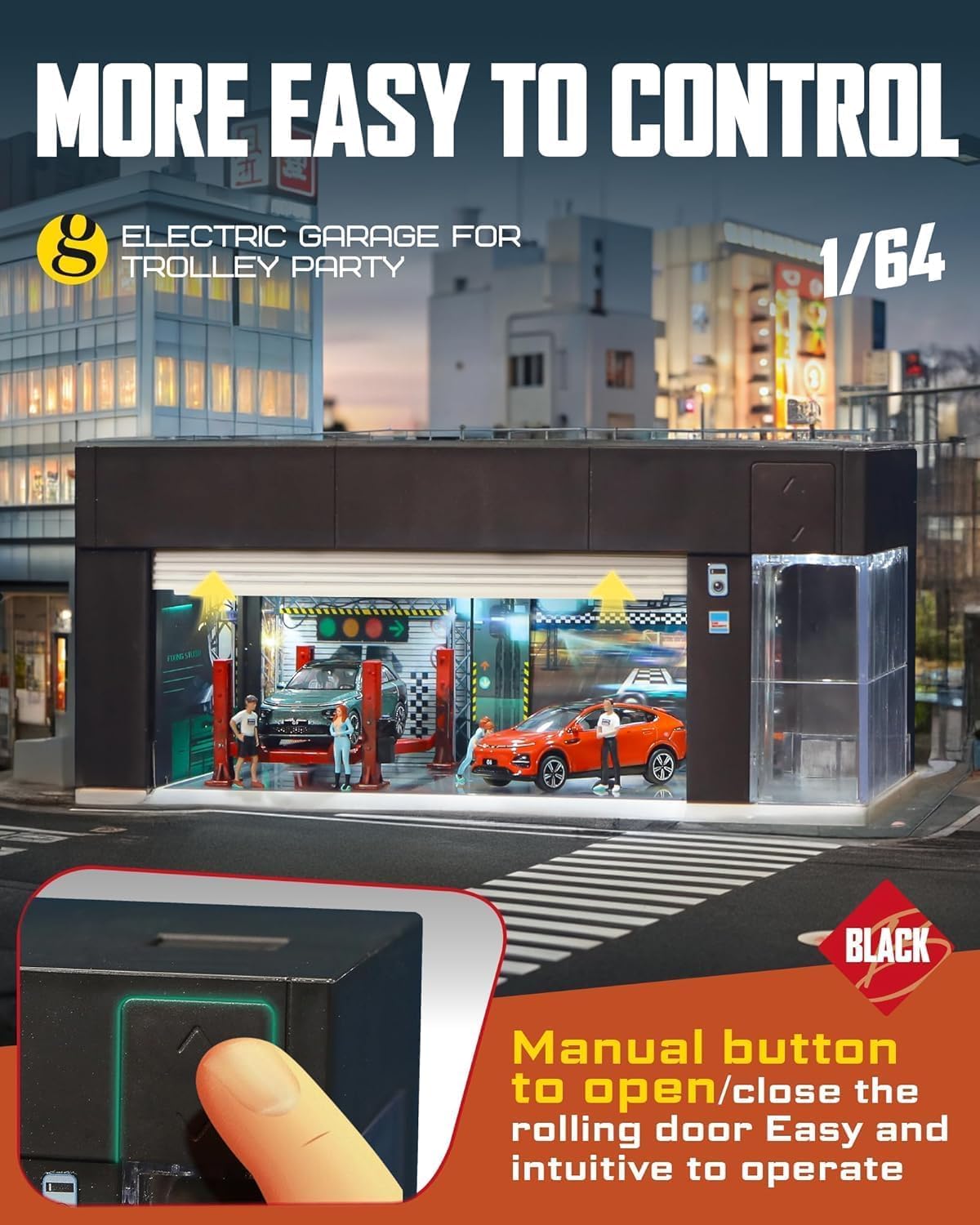 Garage - Electric Edition for 1:64 Cars