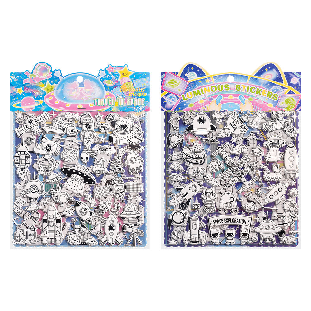 Galaxy Night Glow Stickers