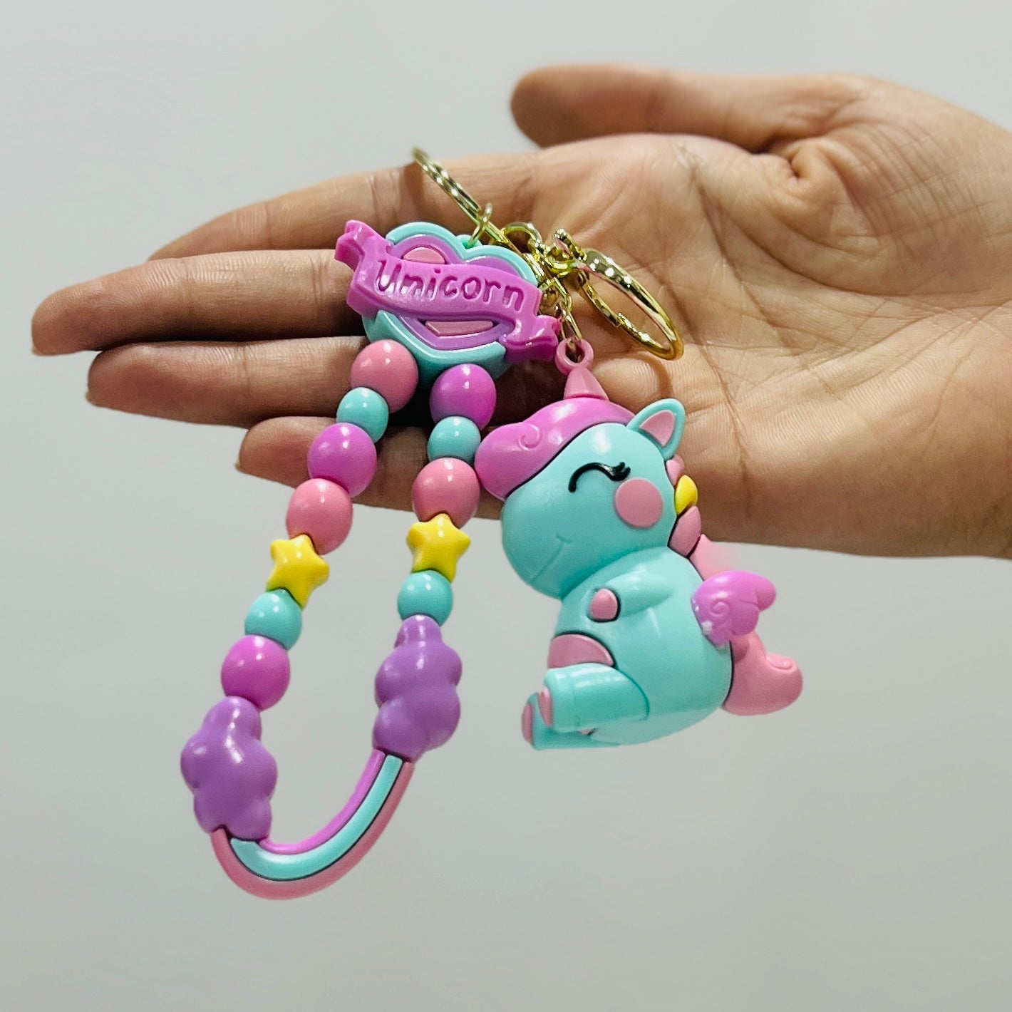 Unicorn Silicone Keychain | Big | Heavy Quality