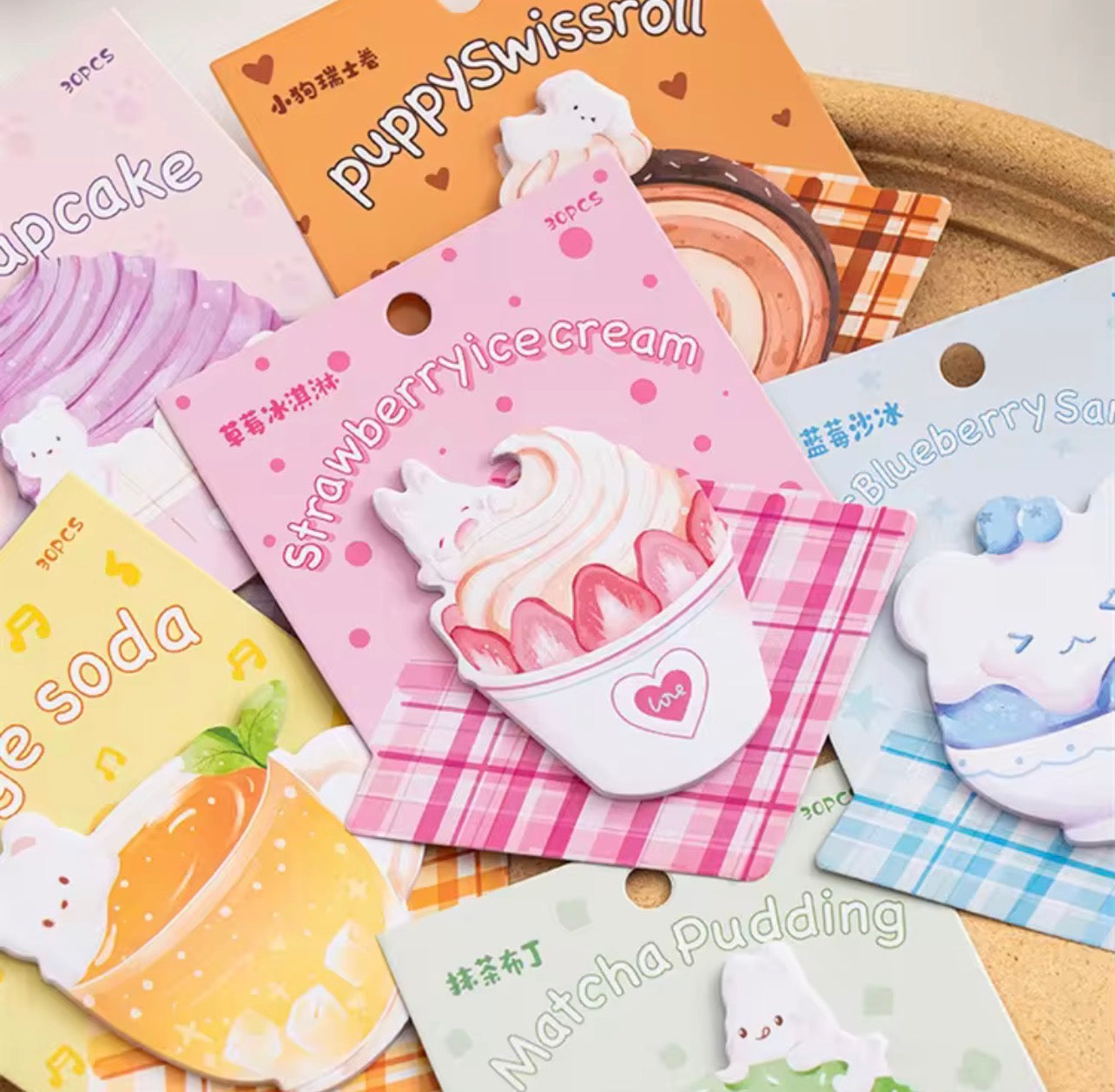 Dessert Sticky Notepad