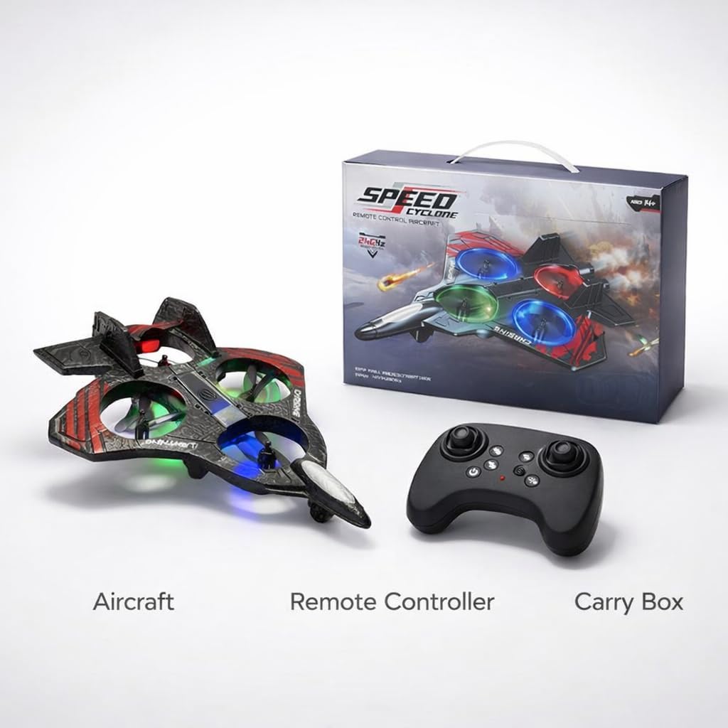 RC Jet Fighter | 2.4GHz, 360° Stunt