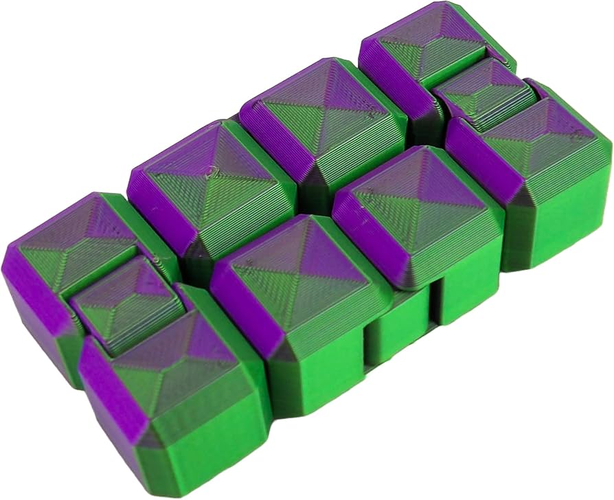 3D Printed Fidget Cube - 1pcs