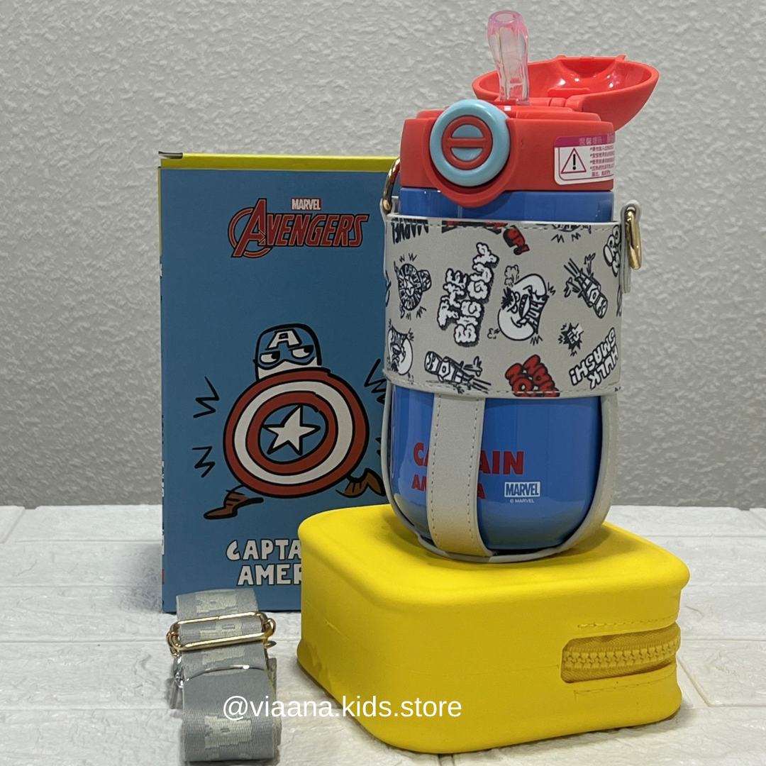 Avengers Sipper with Hanging Cover | SUS316 | 500ml