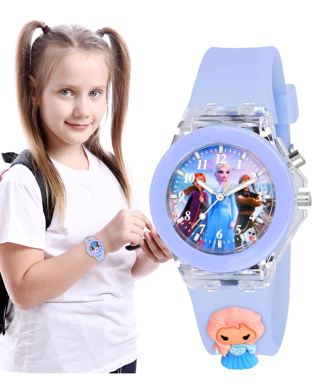 Kids Analog Watches with Lights