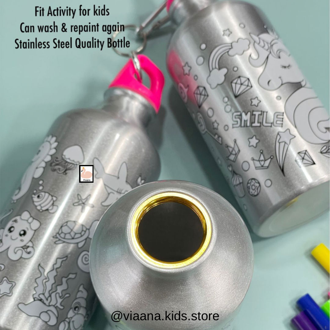Color your Own - DIY Water Bottle