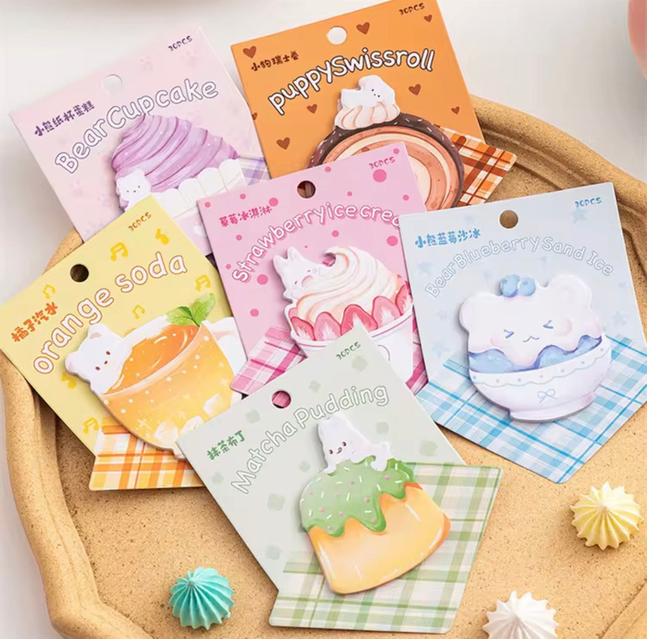 Dessert Sticky Notepad