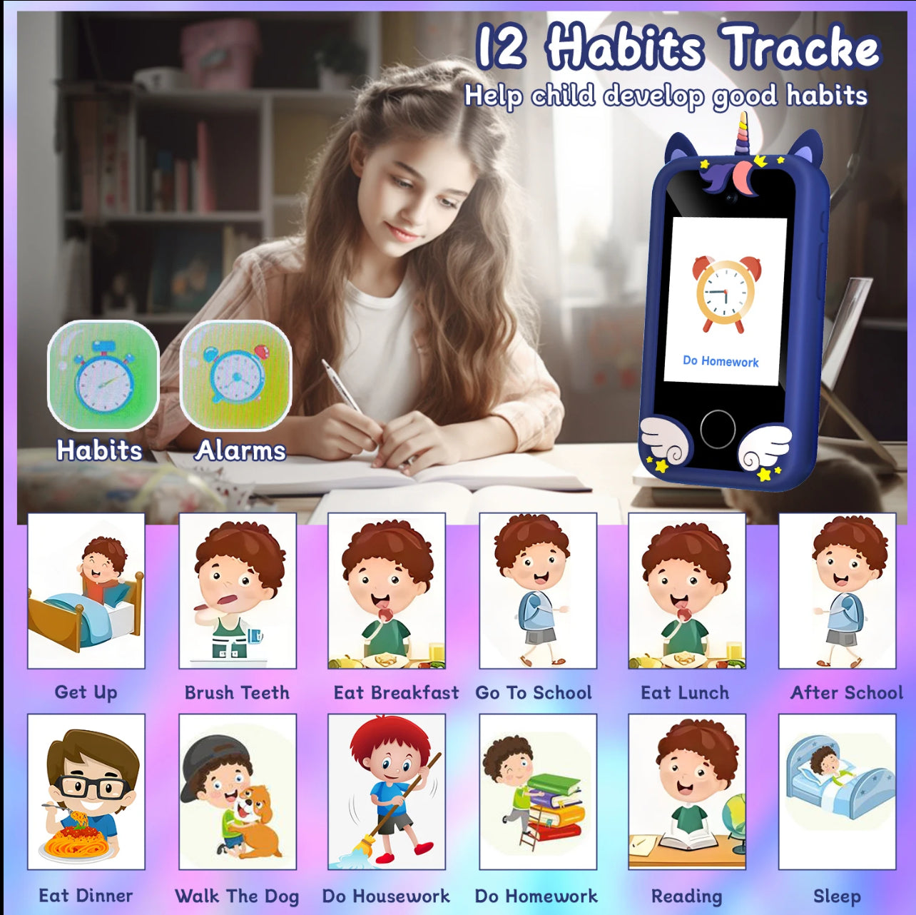 Entertaining Kids - Touch Smartphone/Camera |  Learning