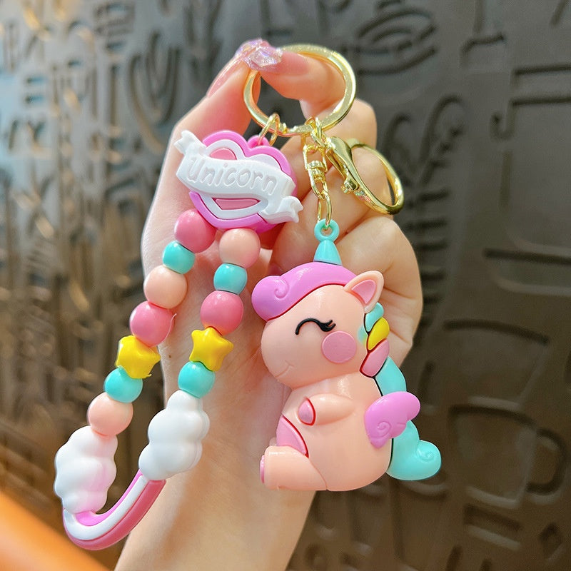 Unicorn Silicone Keychain | Big | Heavy Quality