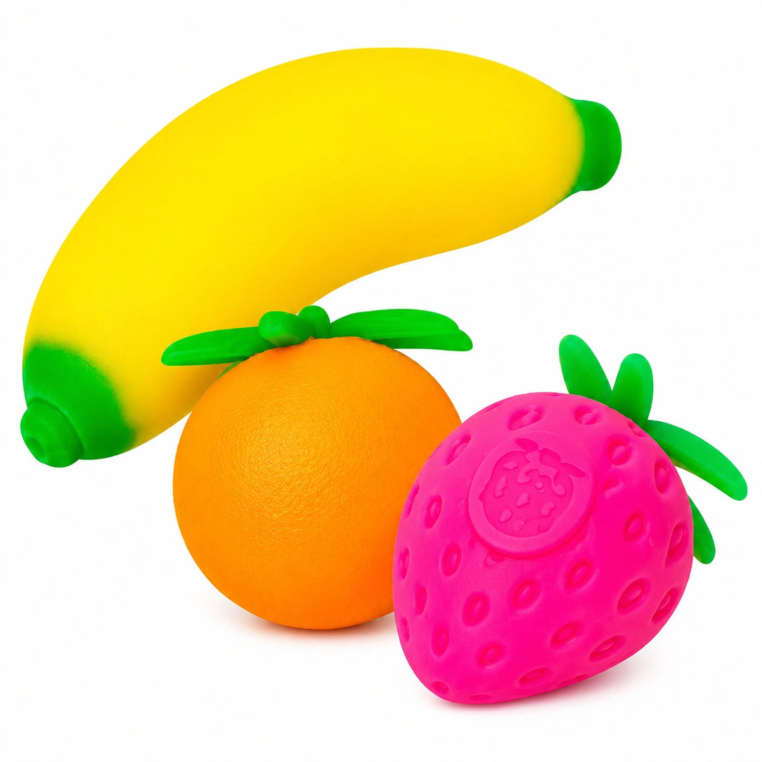 Nee Doh - Groovy Fruits | 3pcs Set