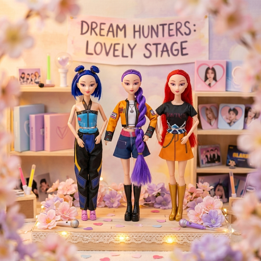 K-Pop - Hunters Girls Dolls | 3pcs