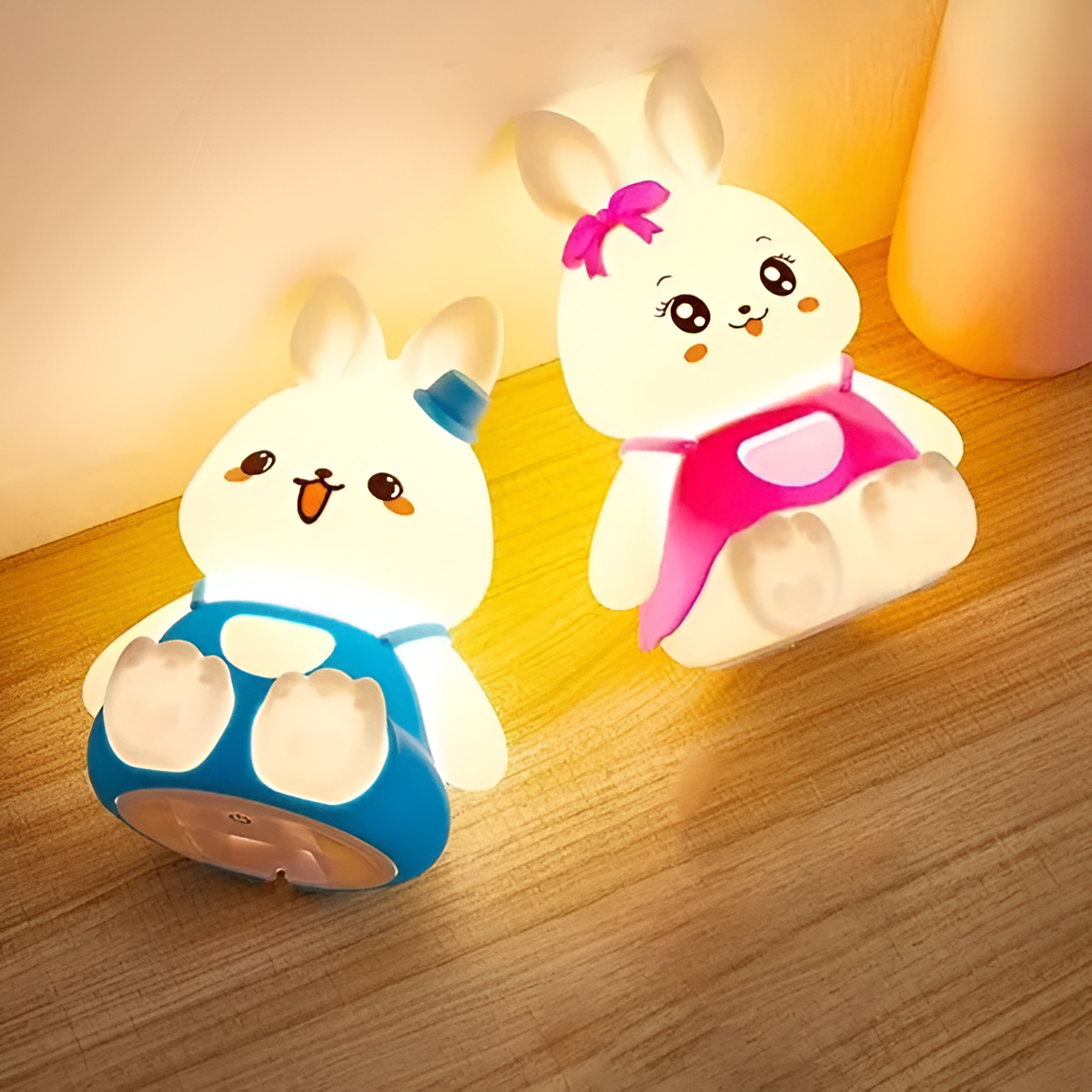 Happy Bunny - Silicone Lamp