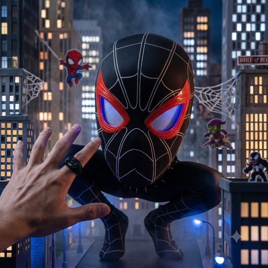 Spider-Man - Miles Morales Blinking Mask with Remote