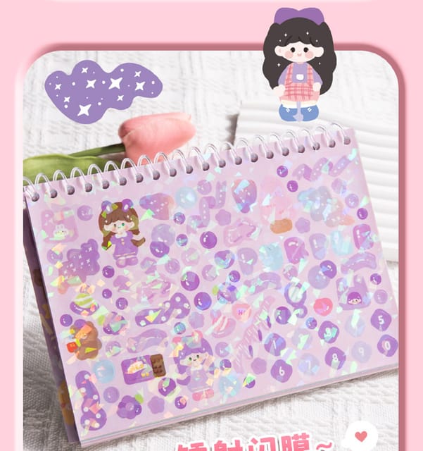 Stickers Book - 50 sheets | 2500 Stickers